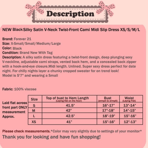 Black Silky Satin Twist Front Midi Slip Dress - Picture 8 of 8